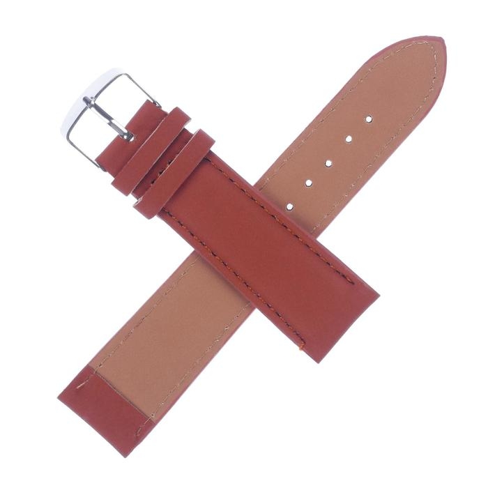 Ремешок для часов Ремешок для часов "Соломон", 22 мм, текстиль, l-20 см, св. коричневый