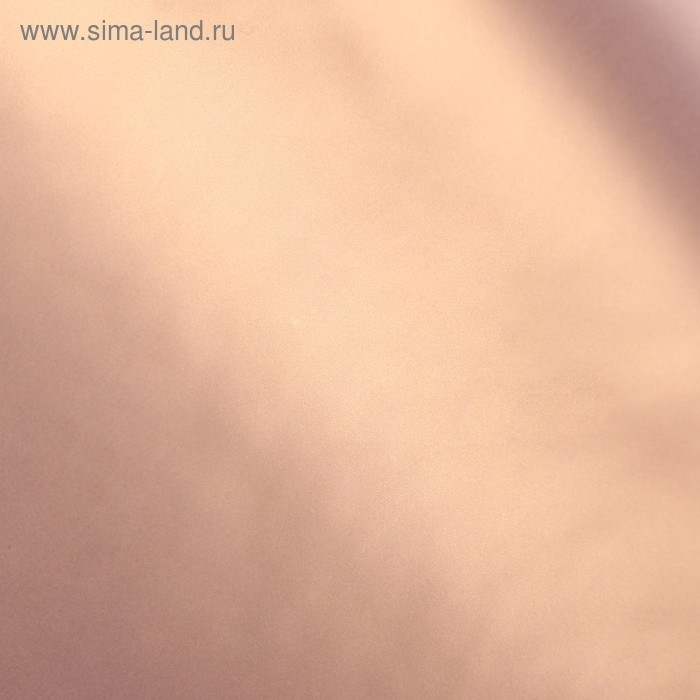 Пленка матовая для цветов, двухсторонняя,"Зефир", ванильный, бронзовый, 57 см х 5 м