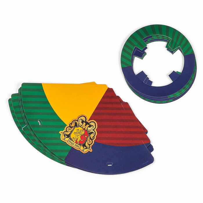 Набор воздушных шаров &laquo;Волшебство&raquo;: 9 шаров, 1 гирлянда, 6 колпаков