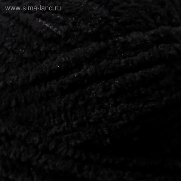 Пряжа "Softy Plus" 100% микрополиэстер 120м/100г  (60 чёрный)
