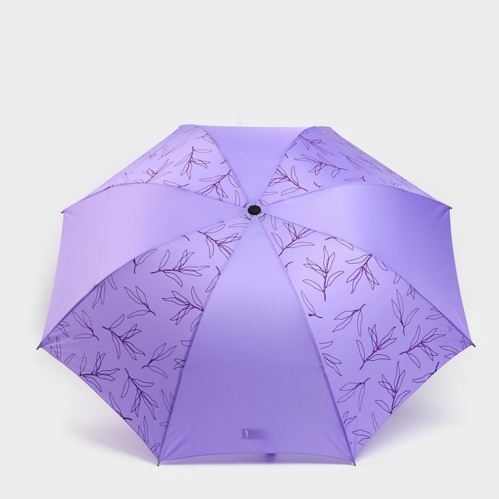 Зонт женский механический «Веточки», 8 спиц, d=95, цвет сиреневый Зонт женский механический «Веточки», 8 спиц, d=95, цвет сиреневый