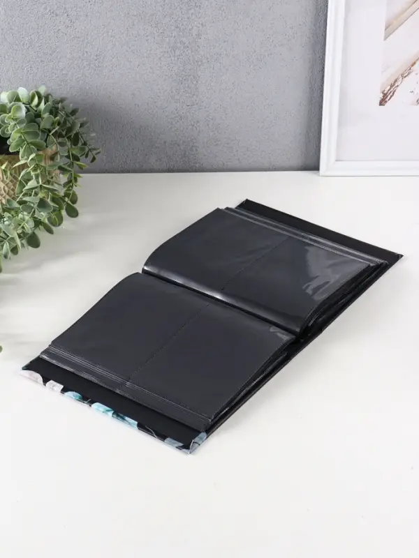 Фотоальбом "Нежность" 304ф 10X15см, ПП карм., 2ф на стр, черные страницы