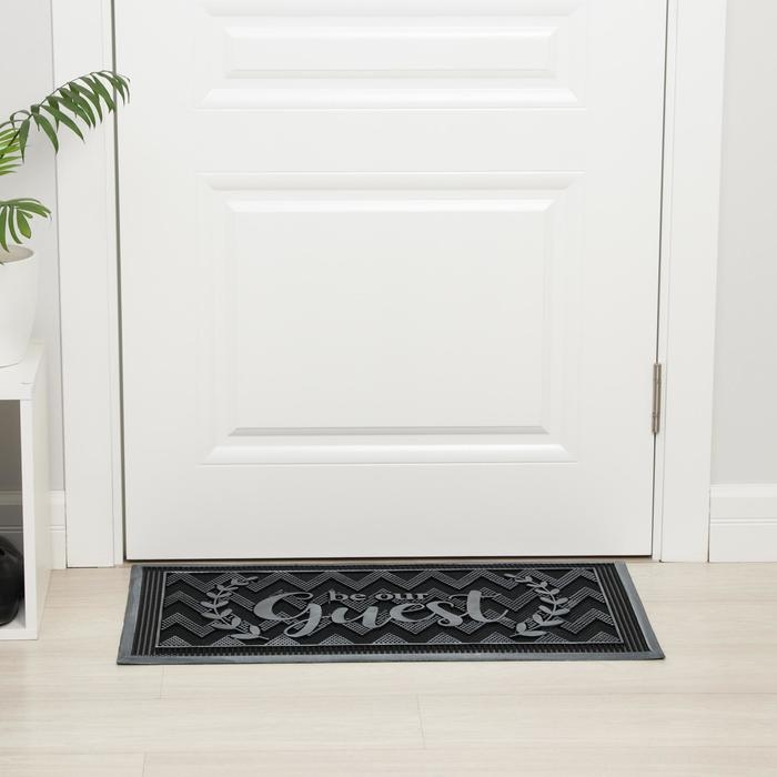 Коврик придверный «Гость», 45×75 см Коврик придверный «Гость», 45×75 см