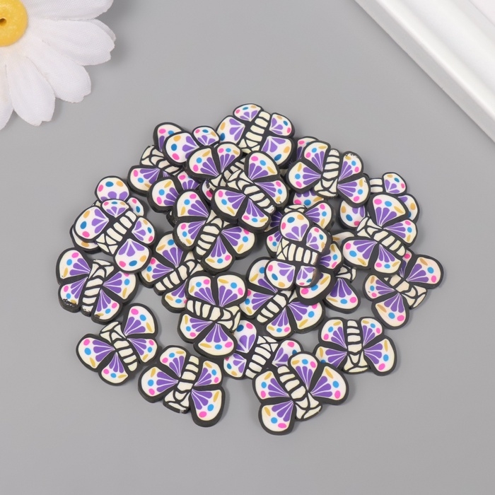 Декор для творчества PVC Декор для творчества PVC "Сиреневые бабочки" набор 20 гр 0,3х1,7х1,9 см