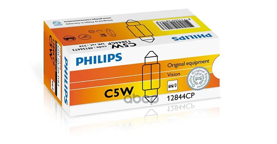 автолампа (871150048156673) Philips арт. 12844CP