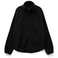 Куртка флисовая унисекс Fliska, черная, размер XL/XXL