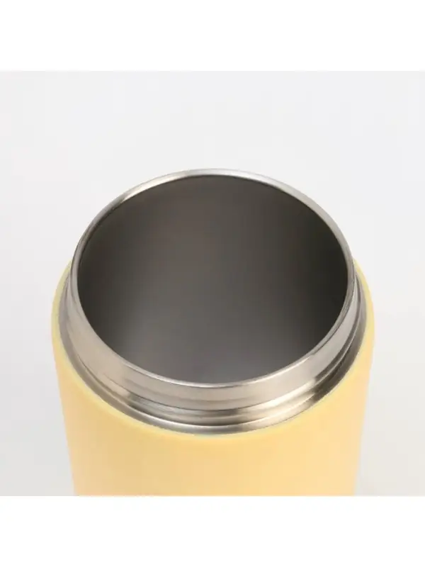 Термокружка, 500 мл, School Thank you, сохраняет тепло 6 ч, жёлтая