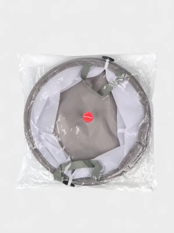 Корзина для белья складная Доляна, 35&times;35&times;43 см, серая