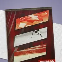 Тетрадь 48 листов в клетку Calligrata &laquo;Спорт&raquo;, МИКС