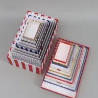 Набор подарочных коробок 10 в 1 &laquo;Поздравляю&raquo;, 12 &times; 7 &times; 4 - 32.5 &times; 20 &times; 12.5