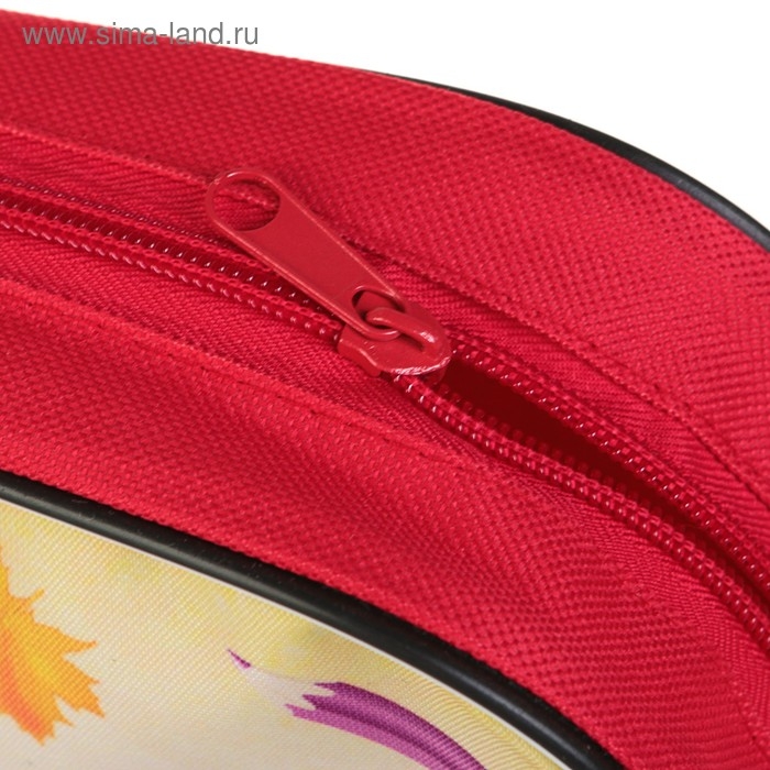 Папка с ручками текстильная, А4, 330 х 260 х 70 мм, Calligrata, «Снова в школу»