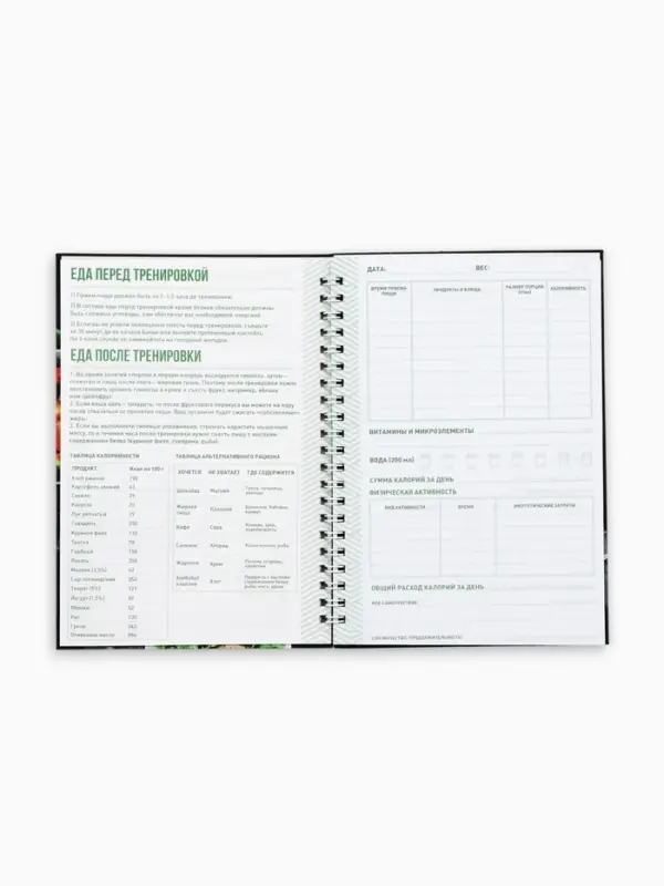 Дневник питания &laquo;Универсальный&raquo;, 25 листов, 14&times;20.3 см