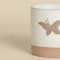 Кружка SL Home &laquo;Бабочка&raquo;, 520 мл, 13.5&times;9.6&times;9.8 см, керамика, белая