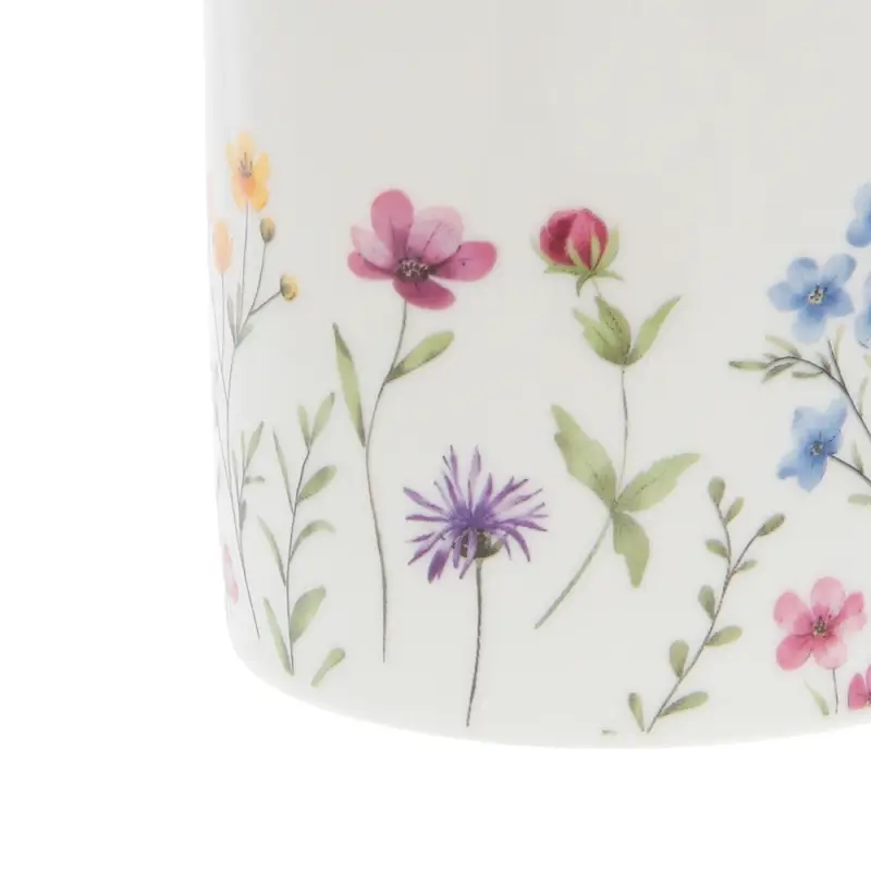 Стакан для ванной комнаты тм VETTA Вирджиния, керамогранит, белый, 7x7x11см