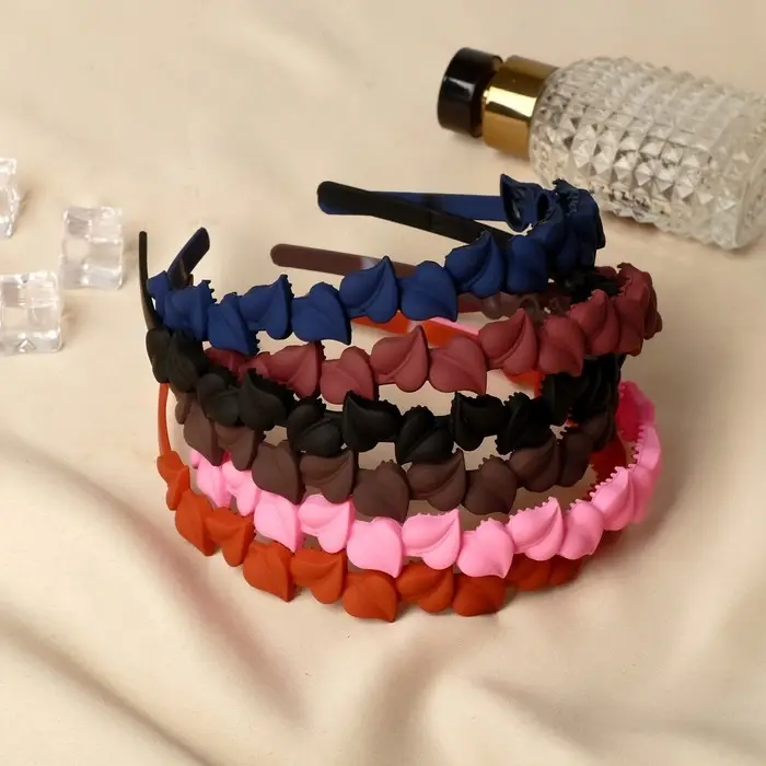 Ободок для волос Ободок для волос "Фелиция" сердечки, 1,5 см, микс