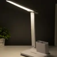 Настольная лампа сенсорная &laquo;Раздвижная&raquo; LED 15 Вт АКБ USB белый 45&times;30&times;17 см RISALUX