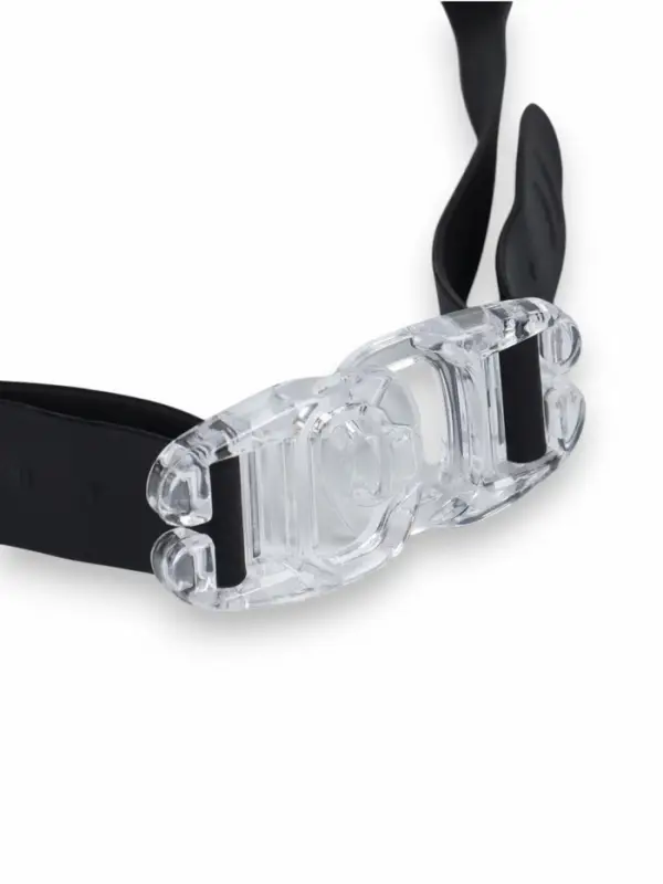 Очки для плавания ONLYTOP, беруши, цвет чёрный