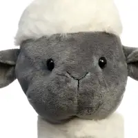 Мягкая игрушка на руку "Барашек", 18 см