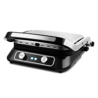 Электрогриль 2100Вт с панелью для барбекю КТ-1652 Электрогриль 2100Вт с панелью для барбекю КТ-1652