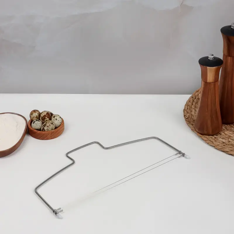 SATOSHI Нож-струна для нарезки бисквита 33х16см, нерж.сталь