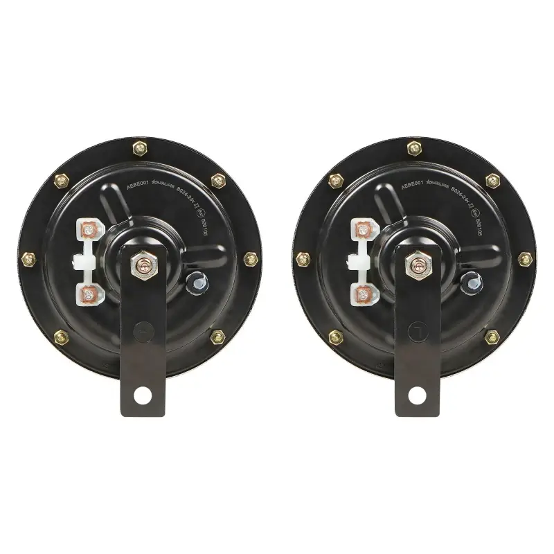 Сигнал звуковой дисковый 125мм 330/400Гц 118дБ 24В LOW/HIGH, кмпл. 2 шт.