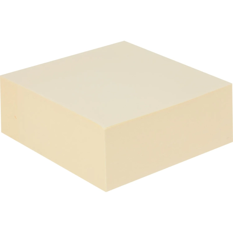 Стикеры Attache куб 76х76, пастельно желтый 400 л