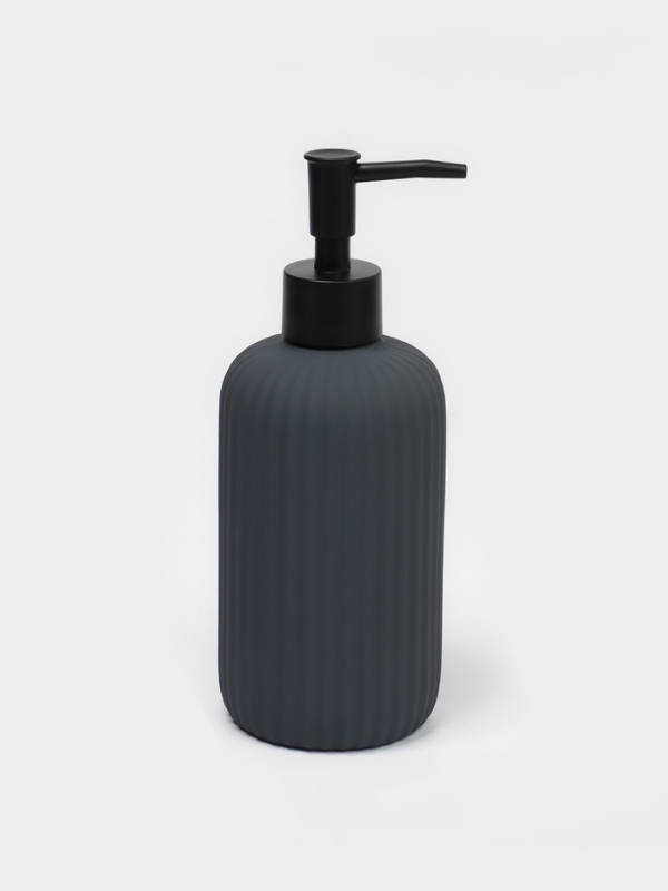 Набор для ванной Набор для ванной "Лайн" 4 предмета (дозатор для мыла, стакан, 2 стакана, мыльница)