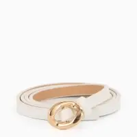 Ремень жен 01-01-01-07, Июнь2514, 1*0,3*110 см, без винта, пряж золото, затяж, белый Ремень жен 01-01-01-07, Июнь2514, 1*0,3*110 см, без винта, пряж золото, затяж, белый