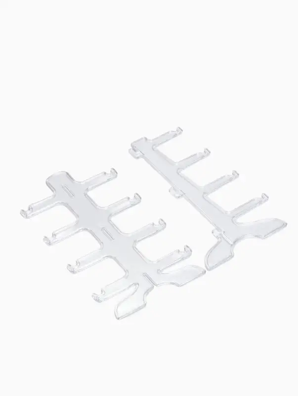 Подставка под очки 4 места, оргстекло, 16&times;14.5&times;25.5 см, прозрачная