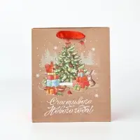 Набор новогодних пакетов &laquo;Новогодний&raquo;, 5 шт., 23&times;27&times;11.5 см