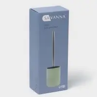 Ёршик для унитаза SAVANNA &laquo;Листья&raquo;, силиконовый
