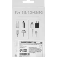 Сетевое зарядное устройство GQ-2, USB, 1 А, белое