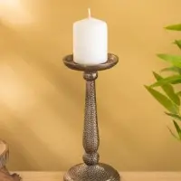 Подсвечник «Нью-Дели», 22 см, алюминий, бронза