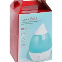 Увлажнитель воздуха Luazon LHU-04, ультразвуковой, 2 л, 35 м&sup2;, белый