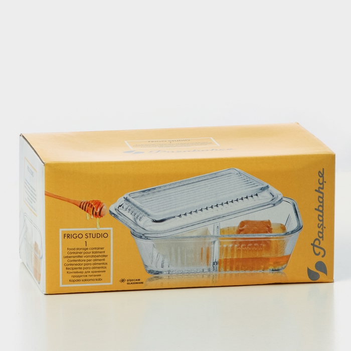 Контейнер стеклянный для хранения продуктов, 480 мл Контейнер стеклянный для хранения продуктов, 480 мл