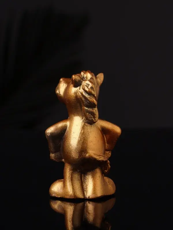 Фигура  Фигура "Конь реальный" 8 см, бронза