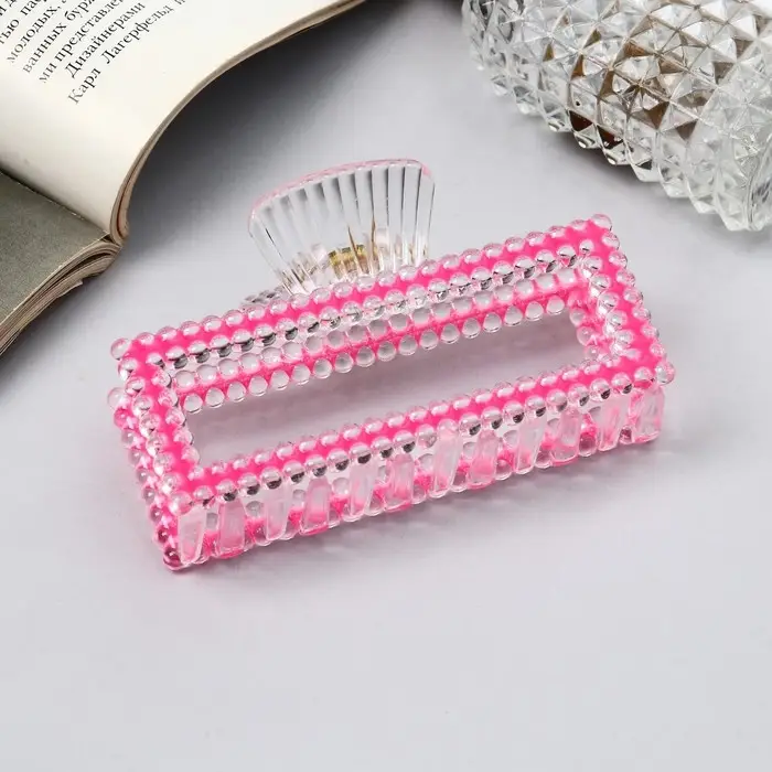 Крабик для волос «Хелен колор», прямой, 9 см, МИКС Крабик для волос «Хелен колор», прямой, 9 см, МИКС