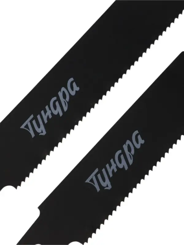 Полотна по металлу для сабельной пилы ТУНДРА, Bimetal, 75/100&times;1.4 мм, 2 шт.