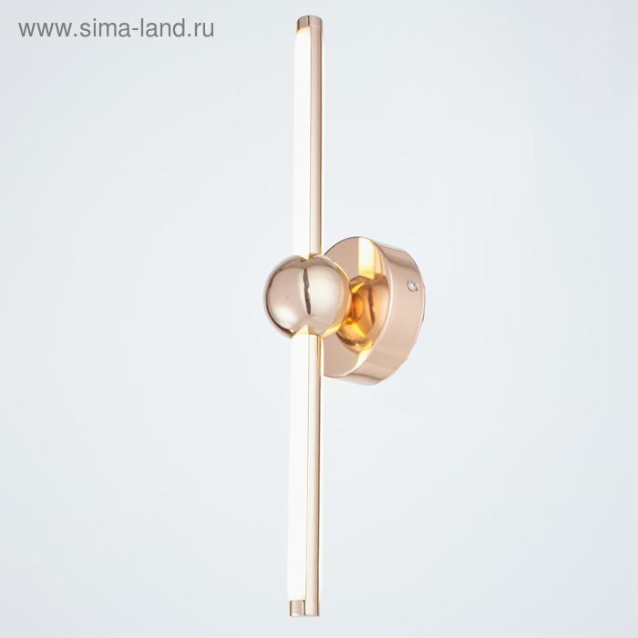 Бра 49424/1 LED 16Вт 4000К золото 7х7х42 см