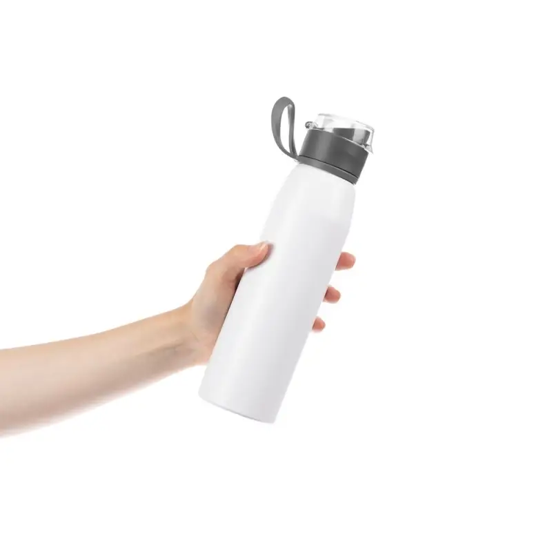 Бутылка для воды Billy Gym, матовая белая Бутылка для воды Billy Gym, матовая белая