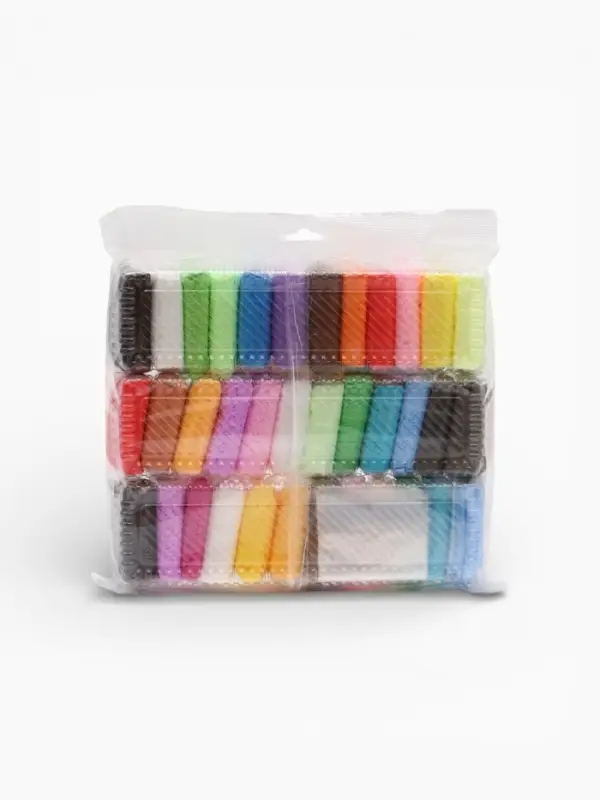 Пластилин воздушный &laquo;Смешарики&raquo;, 36 цветов