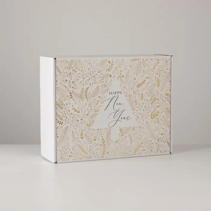 Коробка подарочная новогодняя складная «New year», 27 х 21 х 9 см, Новый год Коробка подарочная новогодняя складная «New year», 27 х 21 х 9 см, Новый год