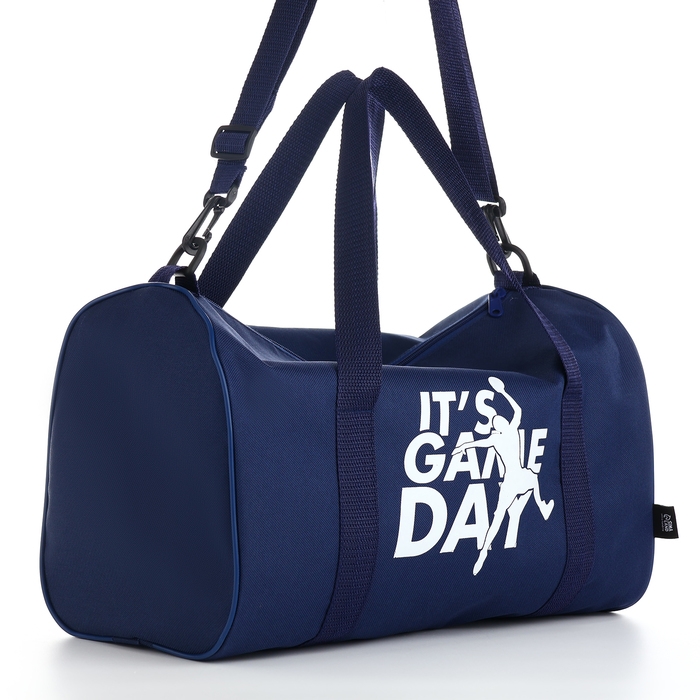 Сумка спортивная мужская, TEXTURA, маленький размер, цвет синий Сумка спортивная мужская, TEXTURA, маленький размер, цвет синий