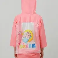 Дождевик детский, розовый единорог, рост 100-110 накл ОТ