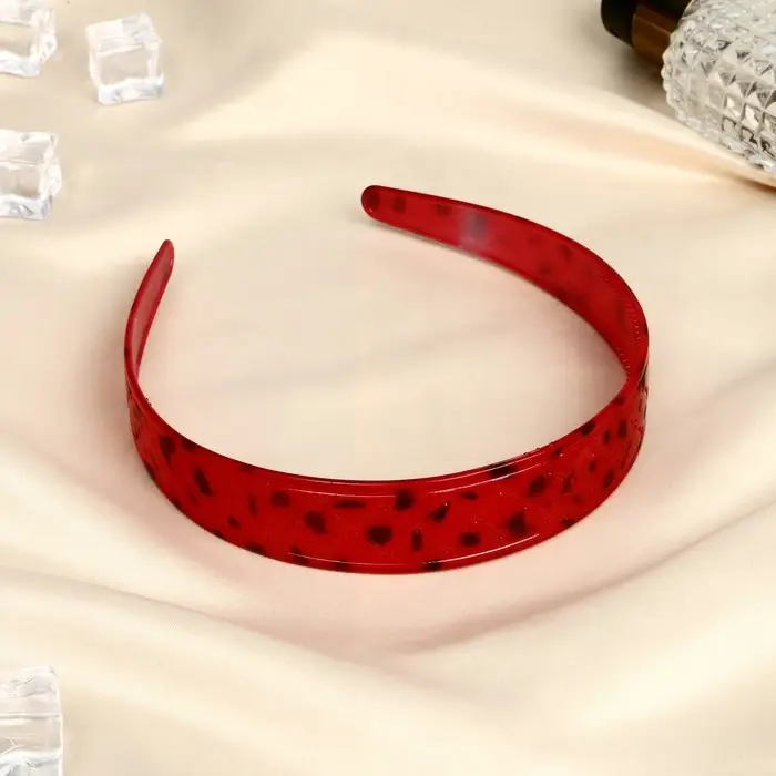 Ободок для волос «Янтарный свет», рисунок, 2.5 см, МИКС Ободок для волос «Янтарный свет», рисунок, 2.5 см, МИКС