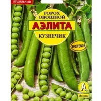 Семена Горох овощной &laquo;Кузнечик&raquo;, лущильный, 25 г, &laquo;Аэлита&raquo;