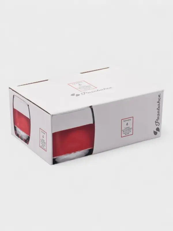 Набор стопок для водки Paşabah&ccedil;e Sylvana, 80 мл, 6 шт., стекло, прозрачный