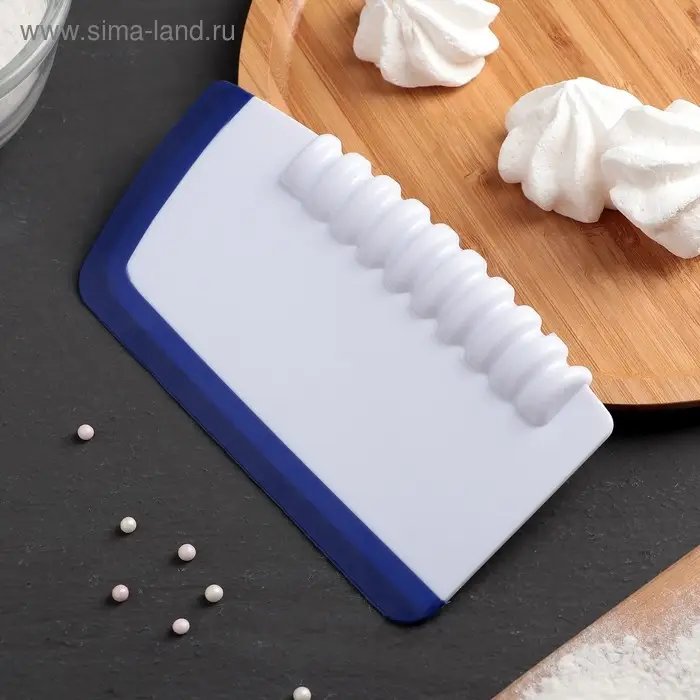 Шпатель кондитерский с размерной линейкой, 18×10 см Шпатель кондитерский с размерной линейкой, 18×10 см