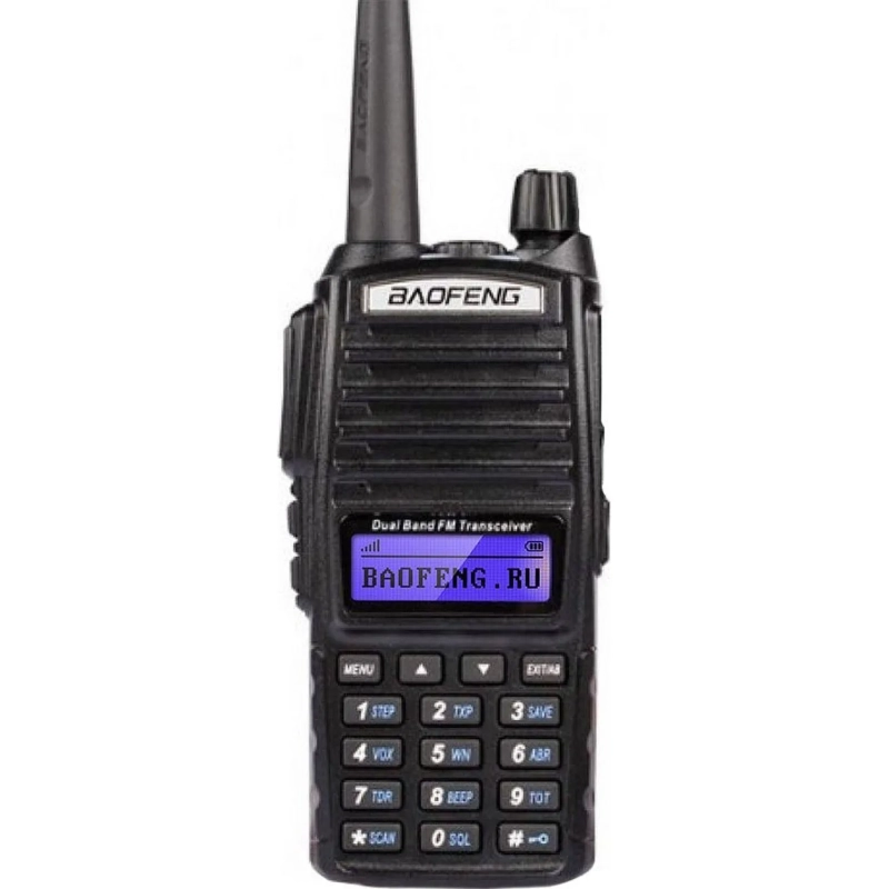 Рация двусторонней связи UV-82 Baofeng, 8 Вт