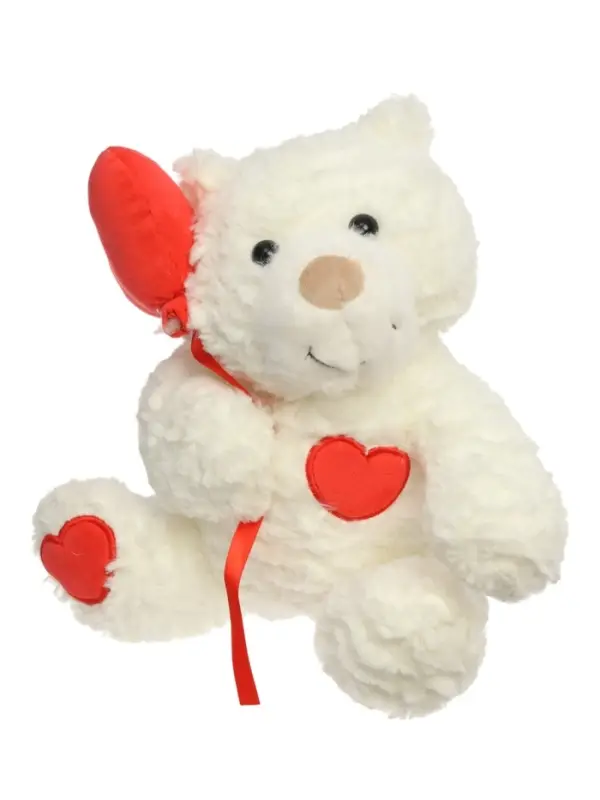 Мягкая игрушка Мягкая игрушка "Мишка с сердечком" МИКС, 24 см